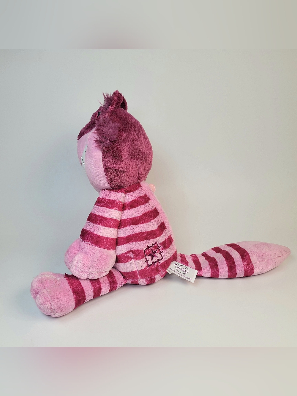 Scentsy Buddy Disney Cheshire Cat Alice in Wonderland Stuffed Plush Sitting 12" - Picture 3 of 12
